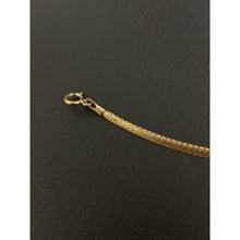 Load image into Gallery viewer, 18K Gold Necklace Omega Soft Flexible Mesh Size 16 inches - Rafant
