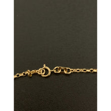 Load image into Gallery viewer, 18K Gold Necklace Chain Rolo 17.75 inches 2 grams - Rafant
