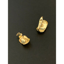 Load image into Gallery viewer, 18K Saudi Gold French Clip Earrings - Rafant
