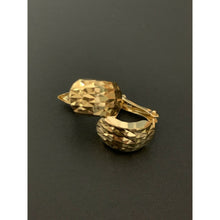 Load image into Gallery viewer, 18K Saudi Gold French Clip Earrings - Rafant
