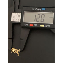 Load image into Gallery viewer, 18K Gold Pendant Charm Letter A 0.65 grams - Rafant
