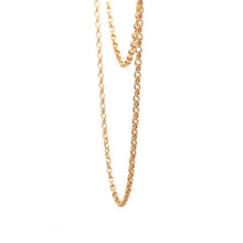 Load image into Gallery viewer, 18K Yellow Gold Necklace Chain Cable Link 2.30 grams 19.5 inches - Rafant
