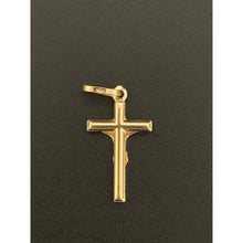 Load image into Gallery viewer, 18K Saudi Gold Pendant Cross - Rafant
