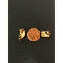 Load image into Gallery viewer, 18K Gold Earrings French Clips 1.35 grams - Rafant
