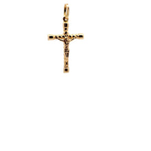 Load image into Gallery viewer, 18K Gold Pendant Cross Jesus Christ Religious 1.28 grams - Rafant
