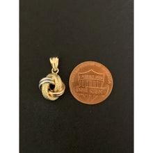 Load image into Gallery viewer, 18K Gold Pendant Knot 1.06 grams - Rafant
