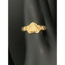 Load image into Gallery viewer, 18K Gold Ring Heart 1.12 grams S 8.25 - Rafant
