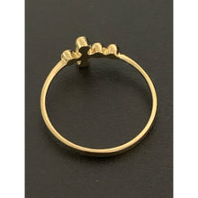 Load image into Gallery viewer, 18K Gold Ring Cross 1.31 grams Size 5 - Rafant
