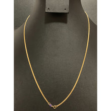 Load image into Gallery viewer, 18K Gold Necklace Curb Chain 20 inches 1.99 grams - Rafant
