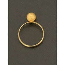 Load image into Gallery viewer, 18K Gold Ring Ball 1.59 grams Size 5.75 - Rafant
