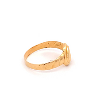 Load image into Gallery viewer, 18K Yellow Gold Ring Heart Women Size 7 - Rafant
