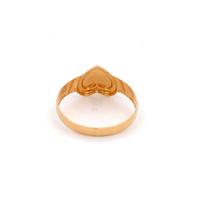 Load image into Gallery viewer, 18K Yellow Gold Ring Heart Women Size 7 - Rafant
