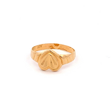 Load image into Gallery viewer, 18K Yellow Gold Ring Heart Women Size 7 - Rafant
