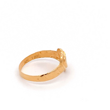 Load image into Gallery viewer, 18K Yellow Gold Ring Heart Women Size 7 - Rafant
