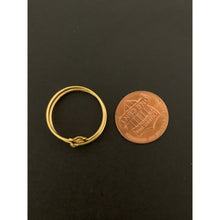 Load image into Gallery viewer, 18K Gold Rings Spiral Crown 1.18 grams Size 7.5 - Rafant
