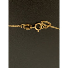 Load image into Gallery viewer, 18K Gold Necklace Chain 18 inches Cross Pendant 1.44 grams - Rafant
