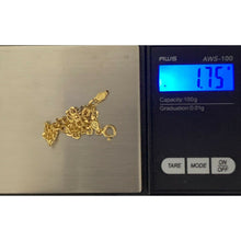 Load image into Gallery viewer, 18K Saudi Gold Bracelet Curb Link Chain Size 7.25 inches 1.75 grams - Rafant
