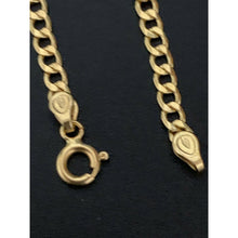 Load image into Gallery viewer, 18K Saudi Gold Bracelet Curb Link Chain Size 7.25 inches 1.75 grams - Rafant
