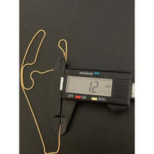 Load image into Gallery viewer, 18K Gold Necklace Chain 17.5 inches 1.89 grams - Rafant
