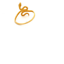 Load image into Gallery viewer, 18K Gold Ring Snake 0.98 grams Size 5.75 - Rafant
