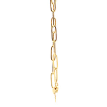 Load image into Gallery viewer, 18K Yellow Gold Bracelet Paperclip Size 7.5 inches - Rafant
