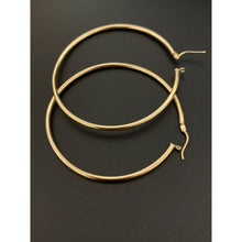 Load image into Gallery viewer, 18K Yellow Gold Earrings Hoops Earrings Large - Rafant
