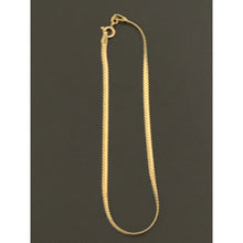 Load image into Gallery viewer, 18K Gold Chain Bracelet 7 inches 0.79 grams Lightweight Dainty - Rafant
