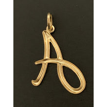 Load image into Gallery viewer, 18K Gold Pendant Letter A 1.23 grams - Rafant
