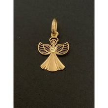 Load image into Gallery viewer, 18K Gold Pendant Angel Small 0.55 grams - Rafant
