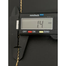 Load image into Gallery viewer, 18K Gold Necklace Chain Cable 18 inches 1.82 grams - Rafant
