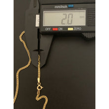 Load image into Gallery viewer, 18K Gold Necklace Chain Only 20 inches 2.70 grams - Rafant

