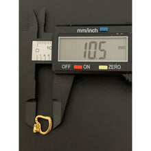 Load image into Gallery viewer, 18K Gold Pendant Open Heart 0.44 grams - Rafant
