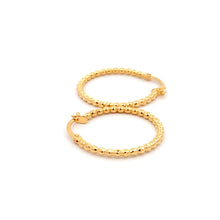 Load image into Gallery viewer, 18K Yellow Gold Earrings Hoops 2.31 grams - Rafant
