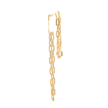 Load image into Gallery viewer, 18K Yellow Gold Bracelet Paperclip Small Links 1.02 Size 7.5 inches - Rafant
