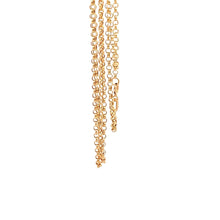 Load image into Gallery viewer, 18K Yellow Gold Necklace Chain Rolo Link 1.37 grams 19.5 inches Women - Rafant
