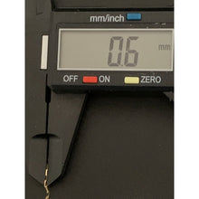 Load image into Gallery viewer, 18K Gold Necklace Chain 15.50 inches with Circle Heart Pendant 1.38 grams - Rafant
