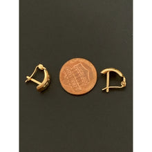 Load image into Gallery viewer, 18K Gold Earrings French Clips 1.74 grams Lightweight - Rafant
