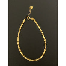 Load image into Gallery viewer, 18K Gold Bracelet Link 6.25 inches plus 1 inch extension 1.48 grams - Rafant
