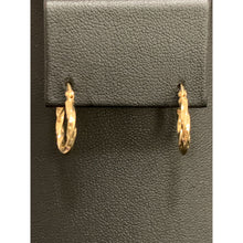 Load image into Gallery viewer, 18K Gold Earrings Hoops Loops Small 0.80 grams - Rafant
