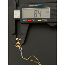 Load image into Gallery viewer, 18K Gold Necklace Chain 15.5 inches Stethoscope Pendant 1.68 grams - Rafant
