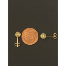 Load image into Gallery viewer, 18K Gold Earrings Stud Balls 1.31 grams - Rafant

