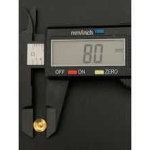 Load image into Gallery viewer, 18K Gold Earrings Stud Screw Type Round Circle 0.35 grams - Rafant
