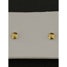 Load image into Gallery viewer, 18K Gold Earrings Studs Screw Type Heart 0.43 grams - Rafant
