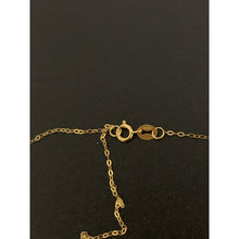 Load image into Gallery viewer, 18K Gold Necklace Chain 16 inches plus 2&quot; Discs Charms 0.90 grams - Rafant
