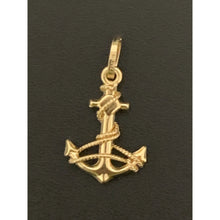 Load image into Gallery viewer, 18K Gold Pendant Anchor 1.09 grams - Rafant
