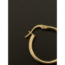 Load image into Gallery viewer, 18K Gold Earrings Hoops Loops Small 1.29 grams - Rafant
