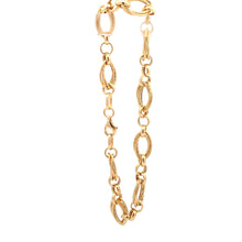 Load image into Gallery viewer, 18K Yellow Gold Bracelet Chain Link 3.75 grams  8 inches - Rafant
