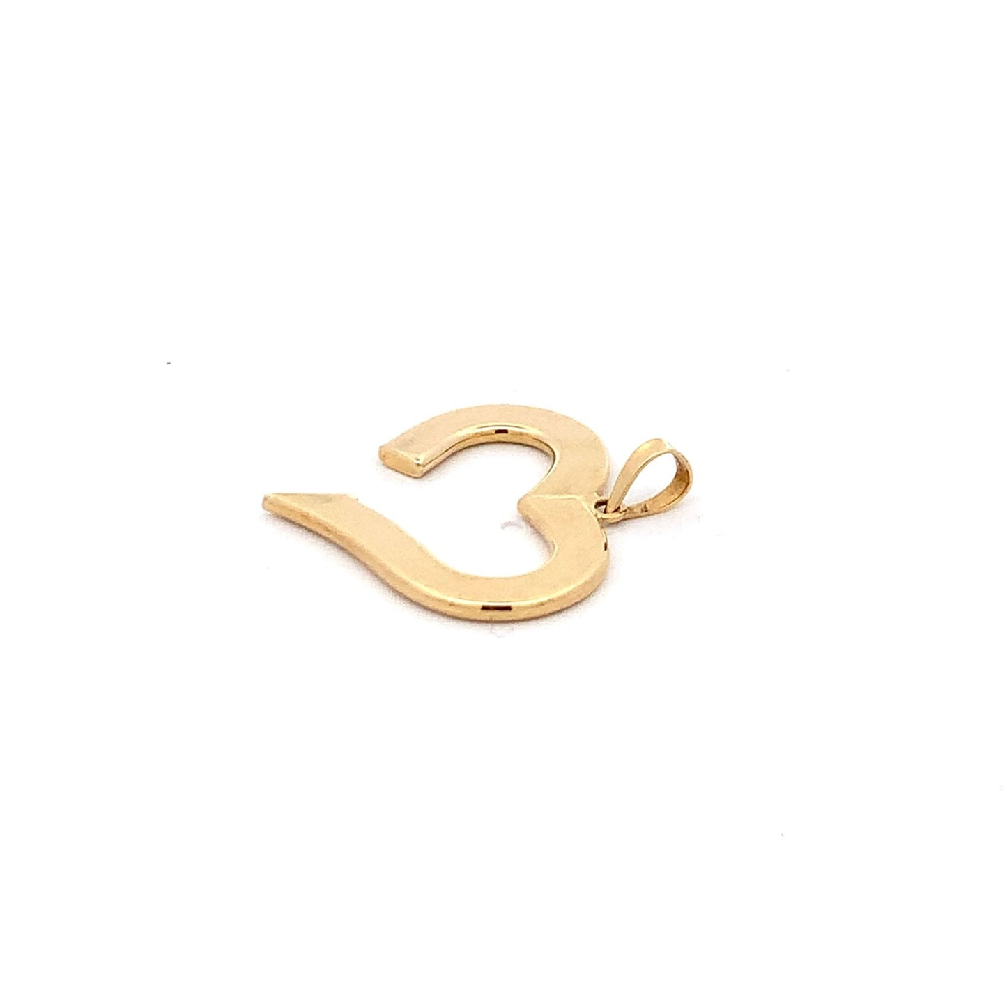 18K Yellow Gold Pendant 1.65 grams with Defects - Rafant