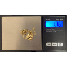 Load image into Gallery viewer, 18K Gold Bracelet Rolo 7.5 inches with Puffed Heart Charm 1.76 grams - Rafant
