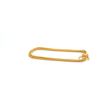 Load image into Gallery viewer, 18K Yellow Gold Bracelet Triple Lock 2.02 grams Size 5.25  inches - Rafant
